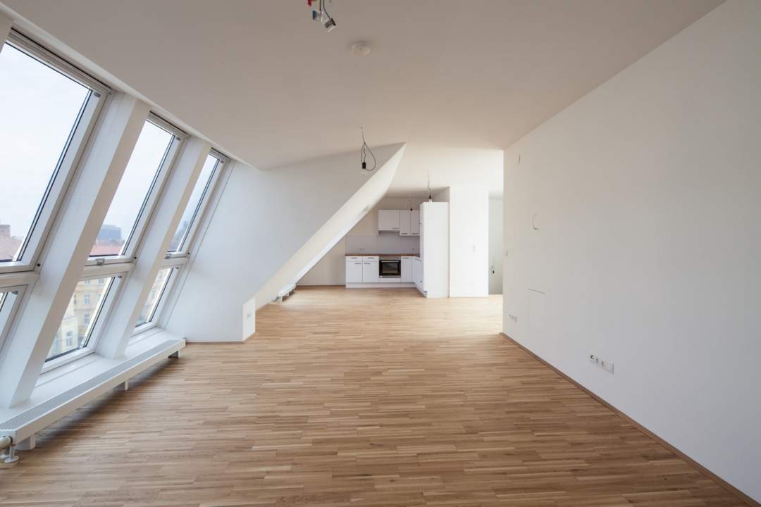 Sonnige 3-Zimmer-Maisonette mit Terrasse im Dachgeschoss - Nähe Hernalser Hauptstraße