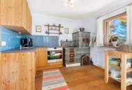 Gemütliches Jagdhaus mit Bergpanorama