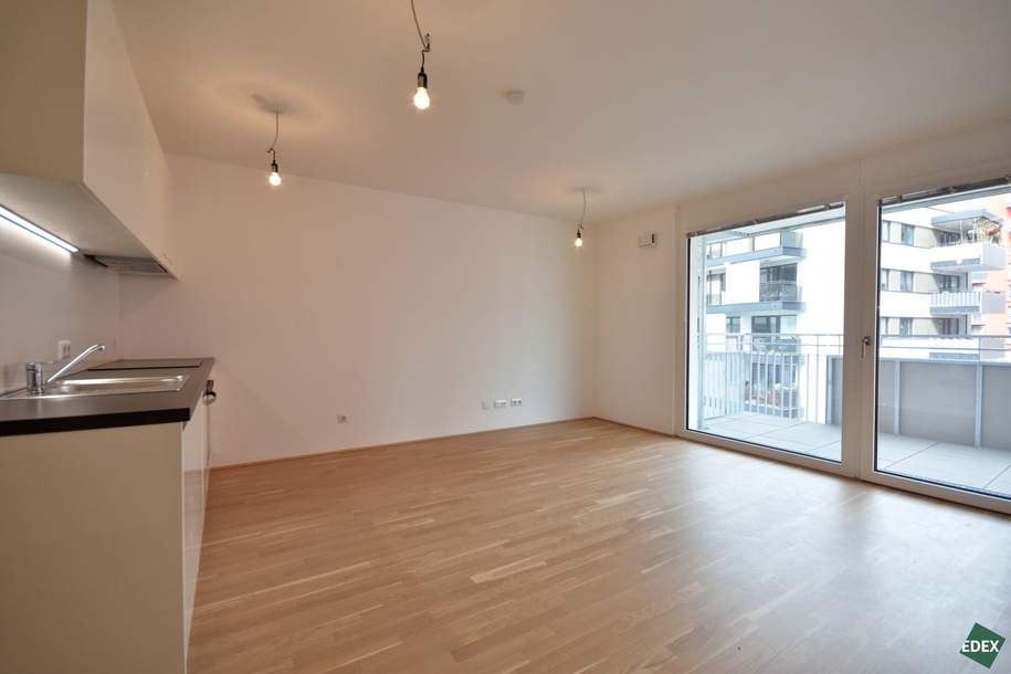 IU – Schöne 2-Zimmer-Wohnung mit Balkon, Wohnung-miete, 1.149,00,€, 1030 Wien 3., Landstraße