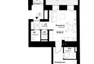 Attraktive 2-Zimmer-Wohnung mit großzügiger südseitiger Loggia und absoluter Privatsphäre,1030 Wien