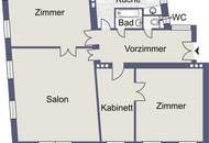 Altbau Baujahr 1906, Eckwohnung ca. 114 m²