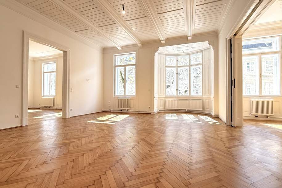 Unbefristeter ALTBAU - ERSTBEZUG NACH GENERALSANIERUNG in TOP-LAGE und unmittelbarer U1-Nähe, Wohnung-miete, 4.975,01,€, 1040 Wien 4., Wieden