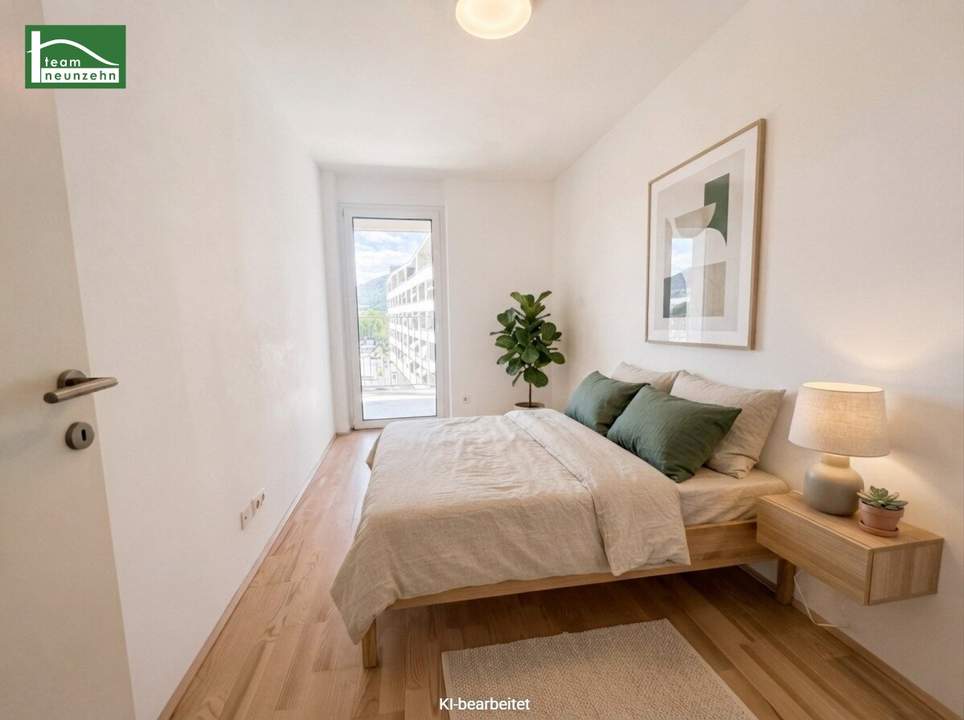 Modernes Wohnen in der Smart City Graz – Attraktive 3-Zimmer-Wohnung mit großen Balkon!
