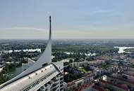 DANUBEFLATS. 40 Etage inkl. 30m2 Balkon - The one and only: Einmalig inkl. Wellness and Swimming Pool