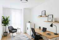 Lichtdurchflutete 3-Zimmer-Neubauwohnung mit Balkon/Loggia nahe dem Mühlwasser