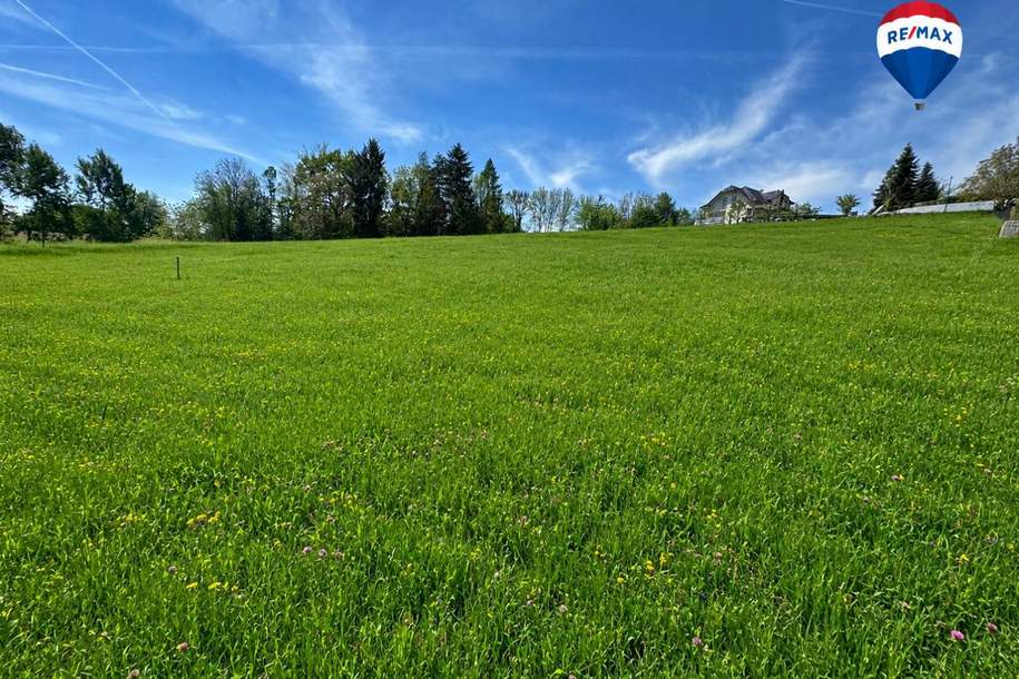 TOP Baugrundstück am Aschacher Sommerberg – ohne Bauzwang, Grund und Boden-kauf, 106.500,€, 4082 Eferding