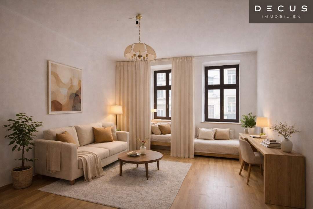 1-ZIMMER WOHNUNG | SANIERUNGSBEDÜRFTIG | GEPFLEGTES ZINSHAUS