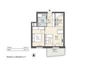 Erstbezug : Neubau : 2-Zimmer-Wohnung : Terrasse