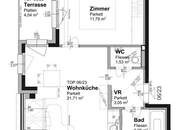 Die ersten Sonnenstrahlen genießen in der neuen Terrassenwohnung! 20min öffentlich nach Wien Mitte!