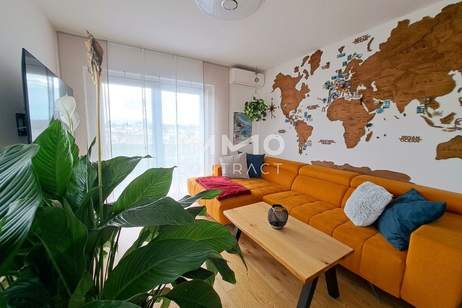 Neuwertige 3-Zi-Wohnung mit Balkon, Klimaanlage &amp; 2 Garagen in Hausmannstätten, Wohnung-kauf, 379.000,€, 8071 Graz-Umgebung