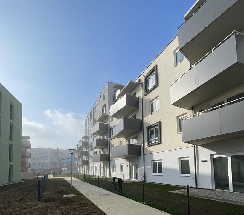 ERSTBEZUG „ein viertel grün“ in Wiener Neustadt - moderne 3-Zimmer-Wohnung mit Balkon und Tiefgarage