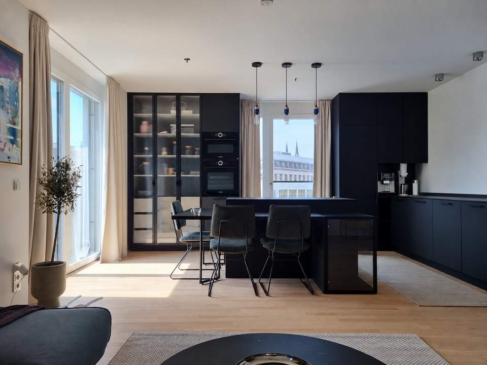 Stilvolle 123m² Wohnung mit Südbalkon, Garage und moderner Ausstattung