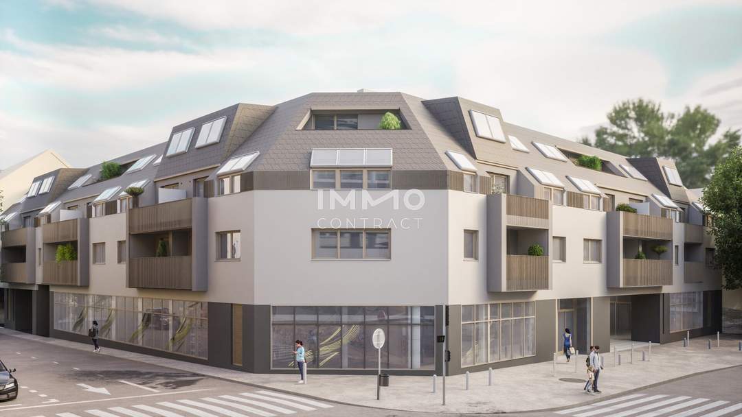 Für Singles und Paare mit hohen Ansprüchen! Nachhaltiger Neubau mit tollem Balkon