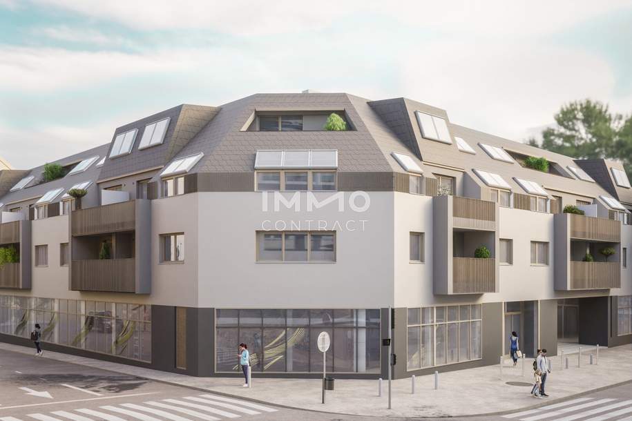 Für Singles und Paare mit hohen Ansprüchen! Nachhaltiger Neubau mit tollem Balkon, Wohnung-kauf, 295.100,€, 1140 Wien 14., Penzing