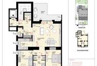 ERSTBEZUG! 3-ZIMMER-WOHNUNG MIT WESTBALKON IM DACHGESCHOSS
