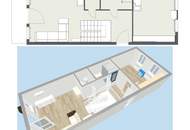 Vier-Zimmer Maisonette-Wohnung auf hohem Niveau mit Panorama-Dachterrasse