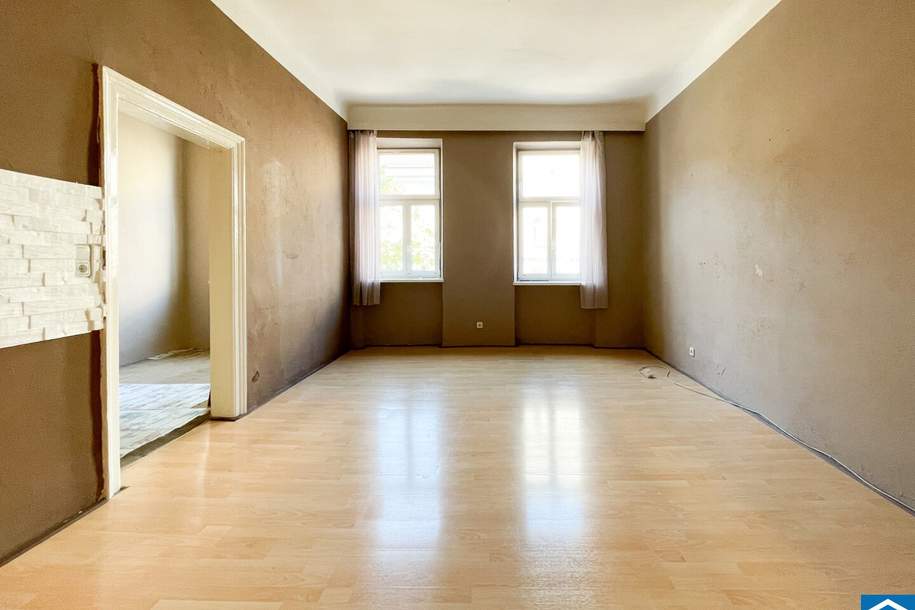 Altbauwohnung mit Potenzial nahe dem Augarten, Wohnung-kauf, 219.000,€, 1200 Wien 22., Donaustadt