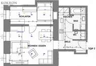 Moderne Stadtwohnung (freier Mietzins) in Top-Lage von Wien - Perfekt für Singles oder Paare!