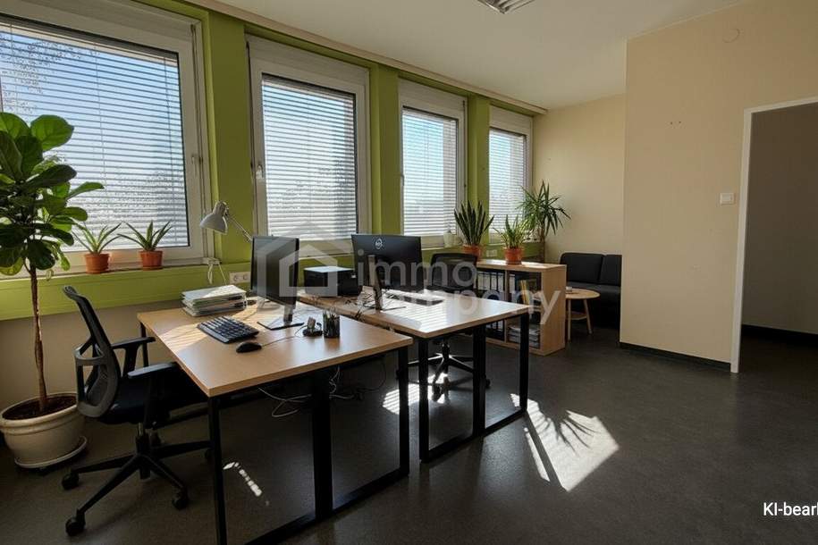 Helles Büro mit 28 m² in verkehrsgünstiger Lage – ideal für Ihr Unternehmen, Gewerbeobjekt-miete, 210,00,€, 2752 Wiener Neustadt(Land)