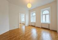 Einsiedlerpark: Herrliche Eckwohnung + Grünblick + Nachmittagssonne + 650m zur U4 + Altwien-Elemente