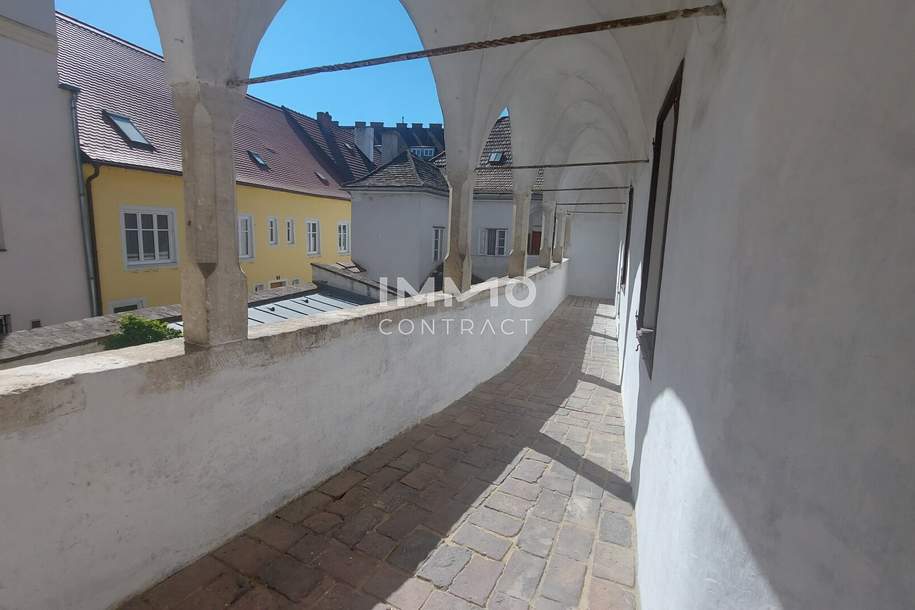 2-ZIMMERMIETWOHNUNG MIT BALKON IM ZENTRUM VON KREMS!, Wohnung-miete, 730,00,€, 3500 Krems an der Donau(Stadt)