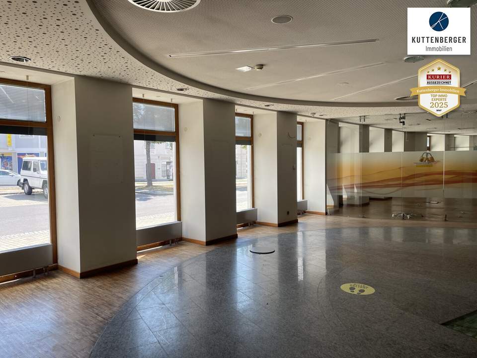 554m² Geschäfts-Bürofläche am Beginn der Fußgängerzone in Bruck/Leitha