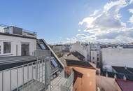 Herrliche 2 Zimmer Maisonette mit traumhafter Terrasse und Einbauküche