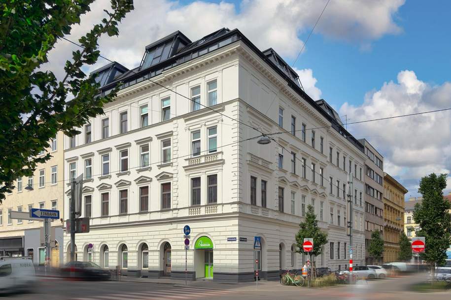 Mit Blick auf die Zukunft - UNBEFRISTET VERMIETETE Balkonwohnung im 1.Stock | Zentralheizung mit Luft-Wärme-Pumpe, Wohnung-kauf, 190.000,€, 1200 Wien 20., Brigittenau