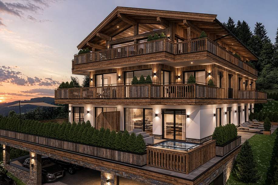 Weinberg Residenz - Top 6 & 7 (Baustart 2026 KW 15), Wohnung-kauf, 3.330.000,€, 6365 Kitzbühel