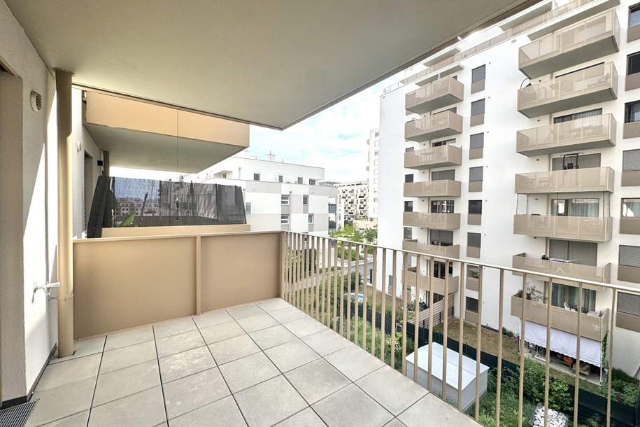 Perfekt für Zwei - Zweizimmerwohnung - Fernwärme, Wohnung-miete, 949,00,€, 1220 Wien 22., Donaustadt