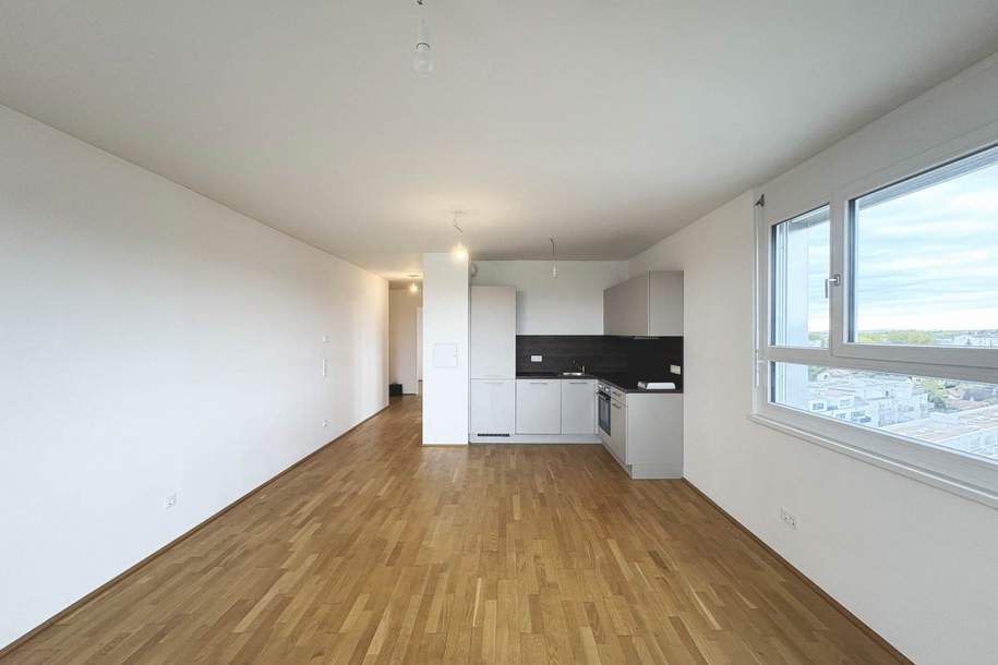 Q11 Leben in Simmering - Traumhafter Ausblick - Loggiawohnung mit 3 Zimmern und Deckenkühlung!, Wohnung-miete, 1.399,00,€, 1110 Wien 11., Simmering