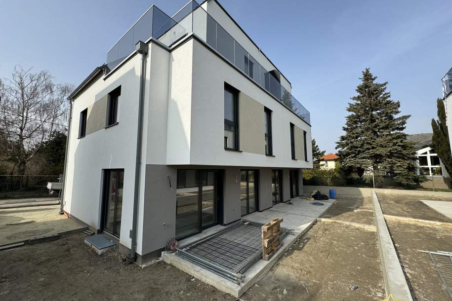 PREIS DRASTISCH REDUZIERT! AUHIRSCHENWEG. 120m² GARTEN-/AUSSENFLÄCHE! HIGH-END-AUSSTATTUNG! PROVISIONSFREI für den Käufer., Haus-kauf, 799.000,€, 1220 Wien 22., Donaustadt