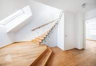 Lichtdurchflutete 4-Zimmer Maisonette-Penthouse Wohnung mit Weitblick und Terrassen!