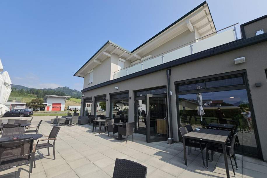 DAS HUNNENBRUNN - hochinteressantes Restaurant und 2 großzügige Wohnungen, Gewerbeobjekt-kauf, 2.950.000,€, 9300 Sankt Veit an der Glan