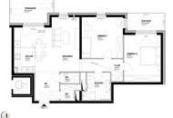 NEUER PREIS- "Ideal aufgeteilte 3 Zimmer-Wohnung mit Terrasse & Balkon"