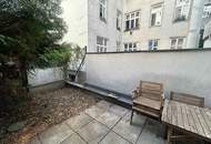 Helle Einraumwohnung mit Gartein Ruhelage - nächst Mariahilfer Straße!