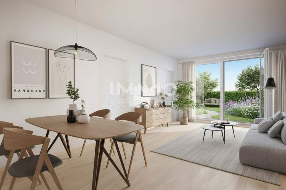 2 Zimmer mit westseitigem Eigengarten im 1. Liftstock! Ein Traum inkl. Küchengutschein, Wohnung-kauf, 383.200,€, 1140 Wien 14., Penzing