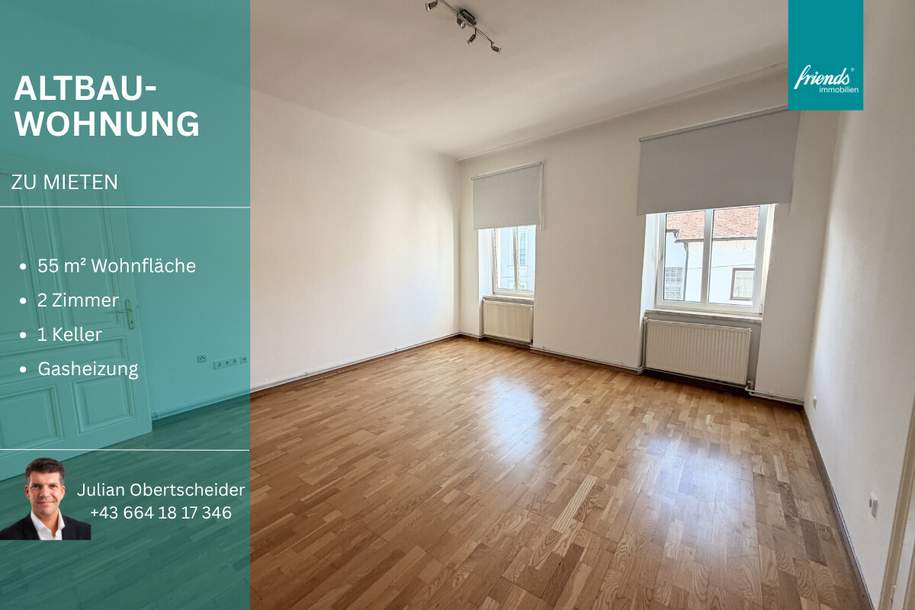 2 Zimmer Wohnung in Baden, Wohnung-miete, 800,00,€, 2500 Baden