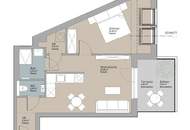 Hofsetige 2-Zimmerwohnung mit einladender Terrasse | Erstbezug im Grünen | Provisionsfrei!