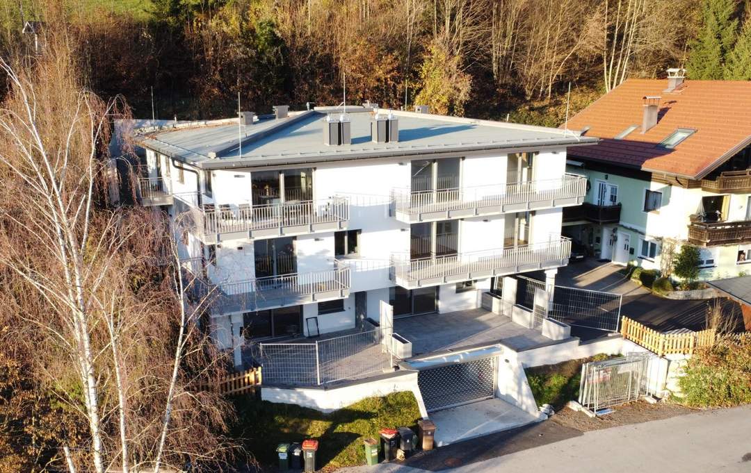 Exklusive 4.5-Zi-Neubauwohnung mit See- und Bergblick in Mondsee-Tiefgraben
