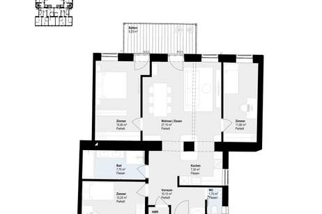 Stilvolle Altbau-Eleganz trifft modernen Wohnkomfort, Wohnung-kauf, 186.327,€, 1030 Wien 3., Landstraße