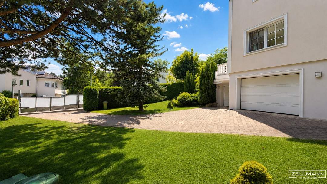 MAUER | REPRÄSENTATIVE VILLA – GROSSZÜGIGES WOHNEN AUF 909 m² GRUND - ca. 340 m² WOHN/NUTZFLÄCHE | LIFT | ZELLMANN IMMOBILIEN