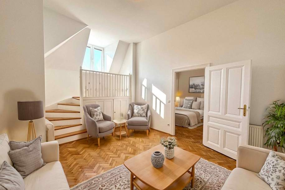Entzückendes 2-Zimmer DG nahe Stadthalle und U3/Schweglerplatz!, Wohnung-kauf, 225.000,€, 1150 Wien 15., Rudolfsheim-Fünfhaus