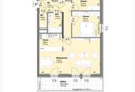 Ernstbrunn – schöne 3-Zimmer-Familienwohnung im Grünen