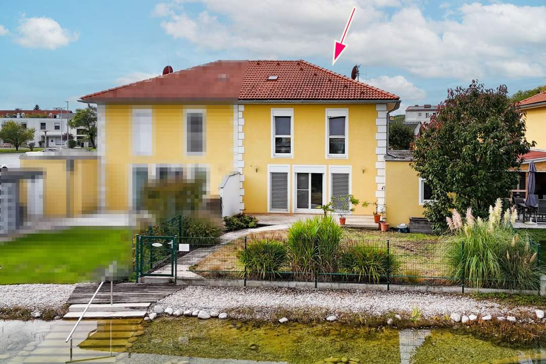 Exklusive Seeresidenz mit Garten und privatem Seezugang Nähe Baden