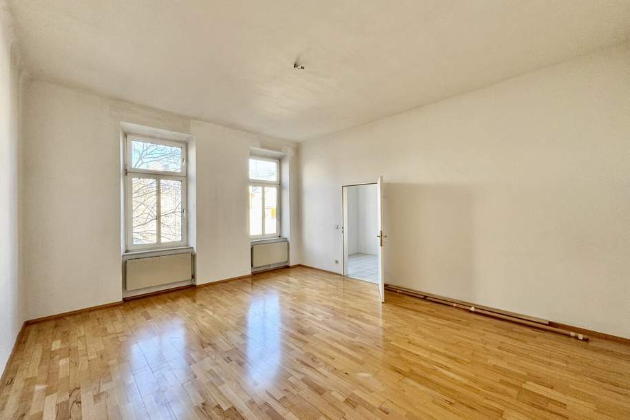 Geniale Lage im 7. Bezirk direkt bei Neubaugasse! Heller 3,5-Zimmer-Altbau im 3. Stock, Wohnung-kauf, 790.000,€, 1070 Wien 7., Neubau
