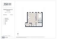 Sonnige 2-Zimmer-Neubauwohnung in Hofruhelage mit gartenseitigem Grünblick Nähe U4