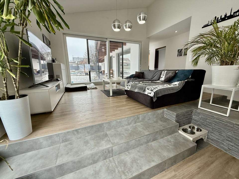 Panoramablick über den Neusiedler See: Architekten Bungalow mit 140m² auf 1.102 m² Traumgrund