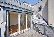 Wohnen zwischen Donaukanal und Prater – charmante 3-Zimmer-Dachgeschosswohnung mit Terrasse
