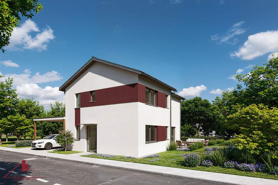 Wohnbauprojekt Gaaden/HoheWand! Einfamilienhäuser / Doppelhaushälften -Top Osteraktion mit gratis PV -Anlage für den Erstkläufer, Haus-kauf, 455.000,€, 2724 Wiener Neustadt(Land)